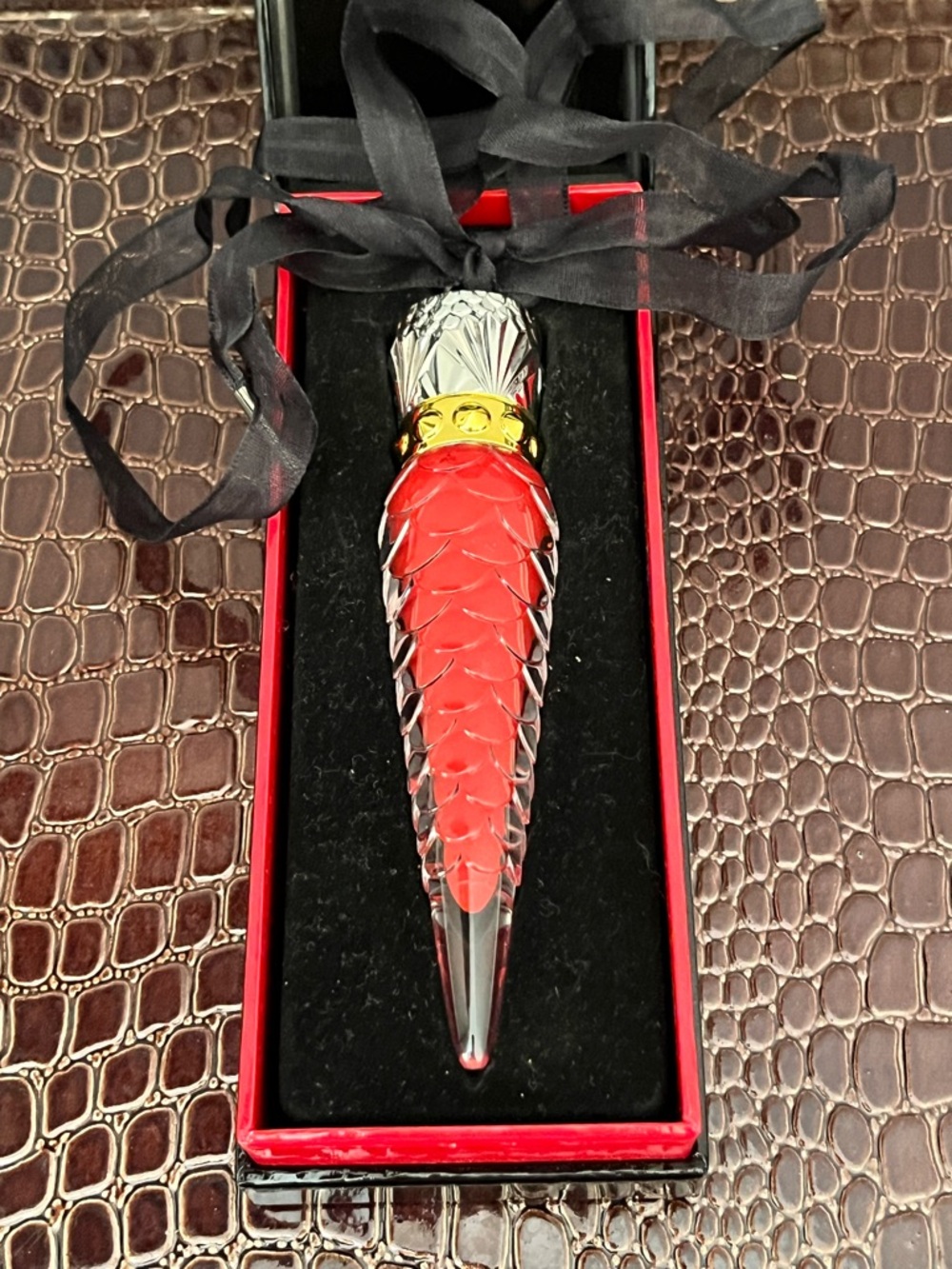 ✨Host Pick✨Christian Louboutin Rouge Louboutin 001 Loubibelle Lip Beauty Oil